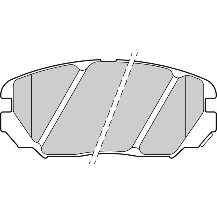 Valeo Bremsbelagsatz 301348 Valeo Bremsbelagsatz 301348