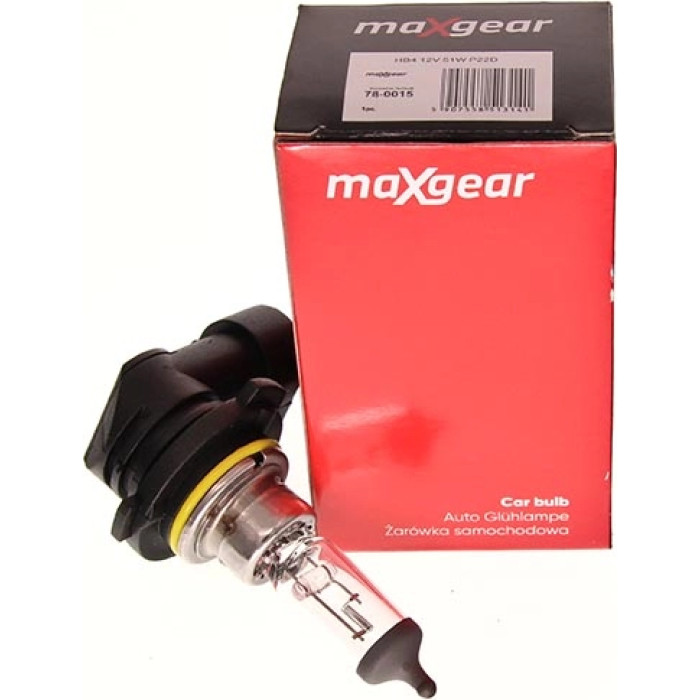78-0015 MAXGEAR Glühlampe 78-0015 Hb4 12V/51W 78-0015 MAXGEAR Glühlampe 78-0015 Hb4 12V/51W