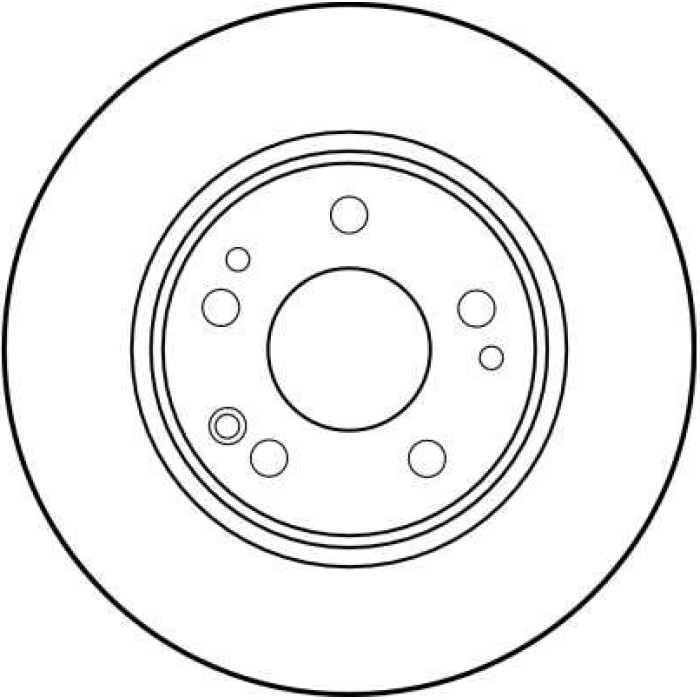 TRW Bremsscheibe Mercedes-Benz W124 200 DF1581 TRW Bremsscheibe Mercedes-Benz W124 200 DF1581