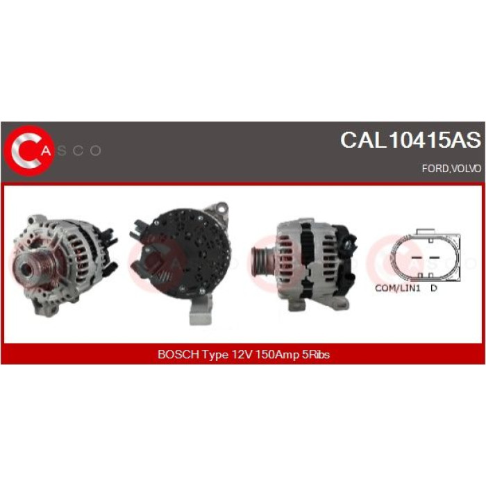 CASCO Generator CAL10415AS
