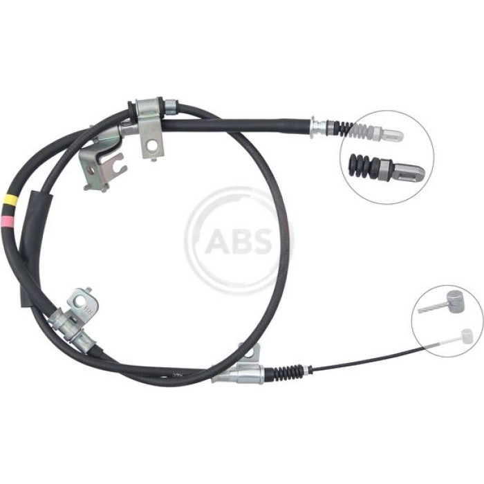 A.B.S. Feststellbremsseil K17536 A.B.S. Feststellbremsseil K17536