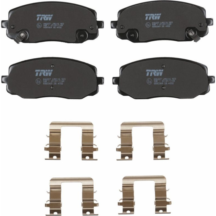 TRW Bremsbeläge Vorderachse GDB3369 TRW Bremsbeläge Vorderachse GDB3369