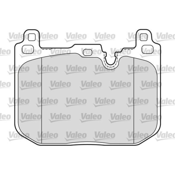 Valeo Bremsbelagsatz 601679 Valeo Bremsbelagsatz 601679