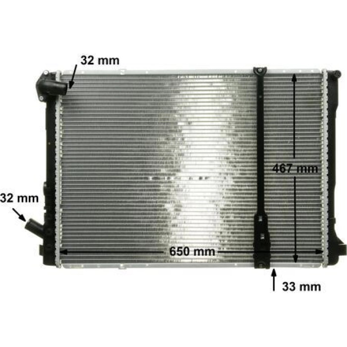 MAHLE Kühler, Motorkühlung CR 492 000S MAHLE Kühler, Motorkühlung CR 492 000S