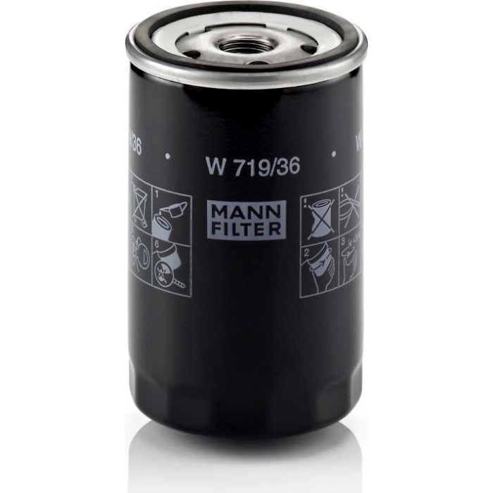W 719/36 MANN-FILTER Ölfilter W 719/36 W 719/36 MANN-FILTER Ölfilter W 719/36