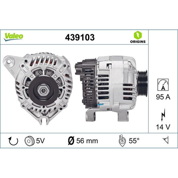 Valeo Lichtmaschine 439103 Valeo Lichtmaschine 439103