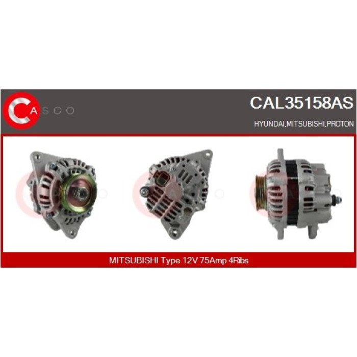 CASCO Generator CAL35158AS CASCO Generator CAL35158AS