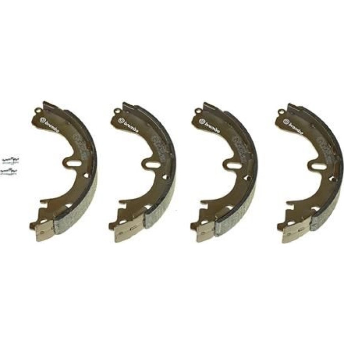 Bremsbackensatz HA S 83 531 Bremsbackensatz HA S 83 531