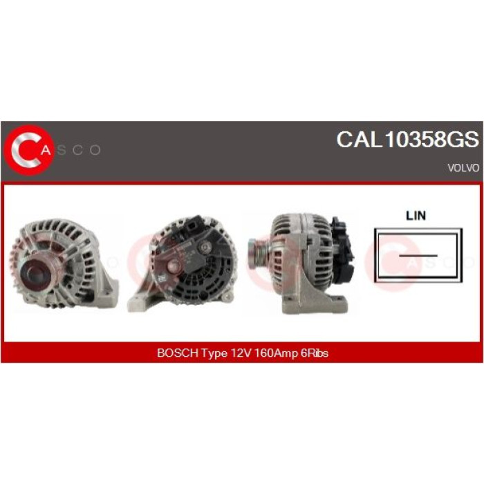 CASCO Generator CAL10358GS CASCO Generator CAL10358GS