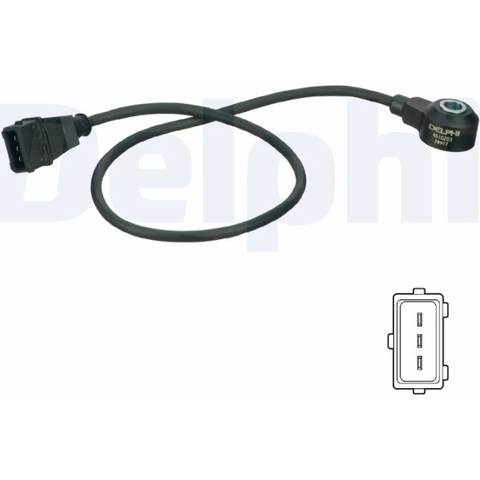 Delphi Klopfsensor AS10203 Delphi Klopfsensor AS10203