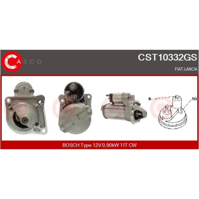 CASCO Anlasser CST10332GS CASCO Anlasser CST10332GS