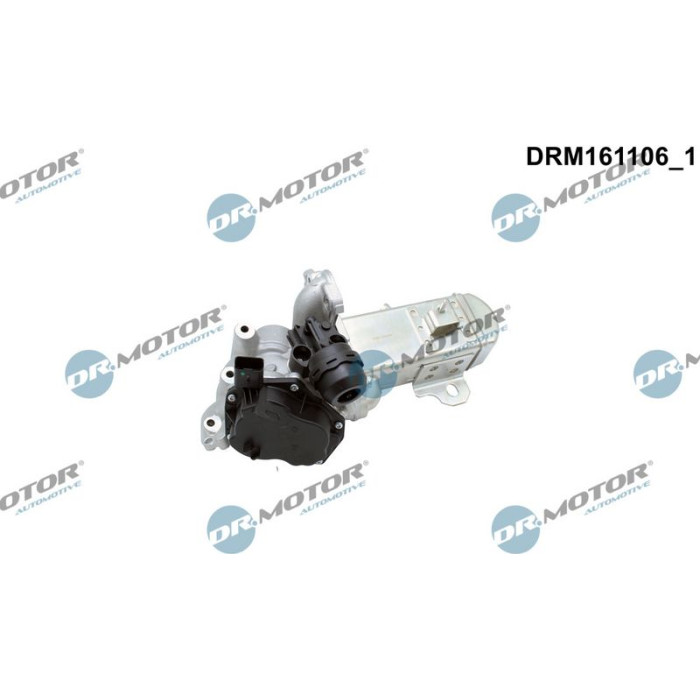 KÜHLER, ABGASRÜCKFÜHRUNG DRM161106 KÜHLER, ABGASRÜCKFÜHRUNG DRM161106