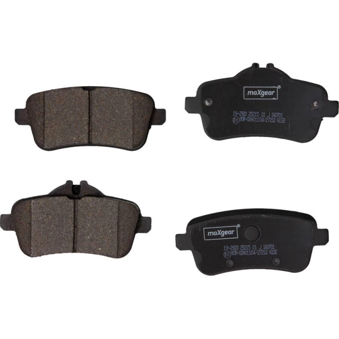 MAXGEAR Bremsbelagsatz 19-2920 Mercedes-Benz W166/X166 Gl/Ml Klasse 11 MAXGEAR Bremsbelagsatz 19-2920 Mercedes-Benz W166/X166 Gl/Ml Klasse 11