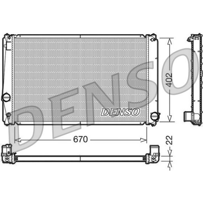 Denso Motorkühler DRM50053
