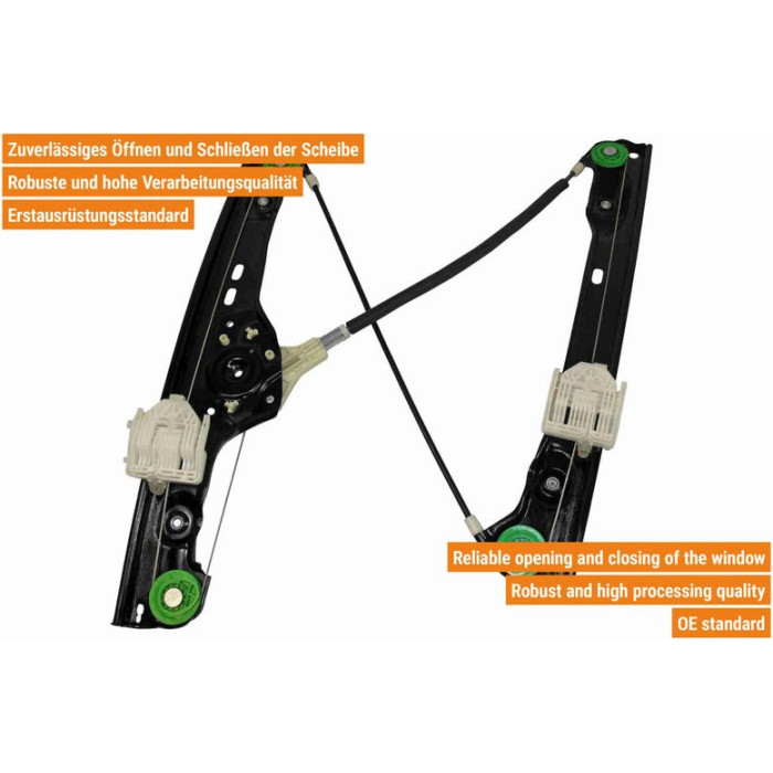VAICO V20-9740 Fensterheber vorne links, elektrisch, ohne Motor VAICO V20-9740 Fensterheber vorne links, elektrisch, ohne Motor