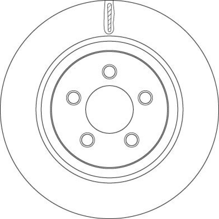 TRW Bremsscheibe Vorderachse DF6263