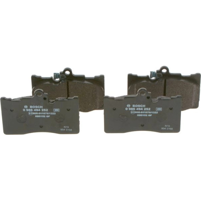 Bosch Bremsbelagsatz 0 986 494 252 Bosch Bremsbelagsatz 0 986 494 252