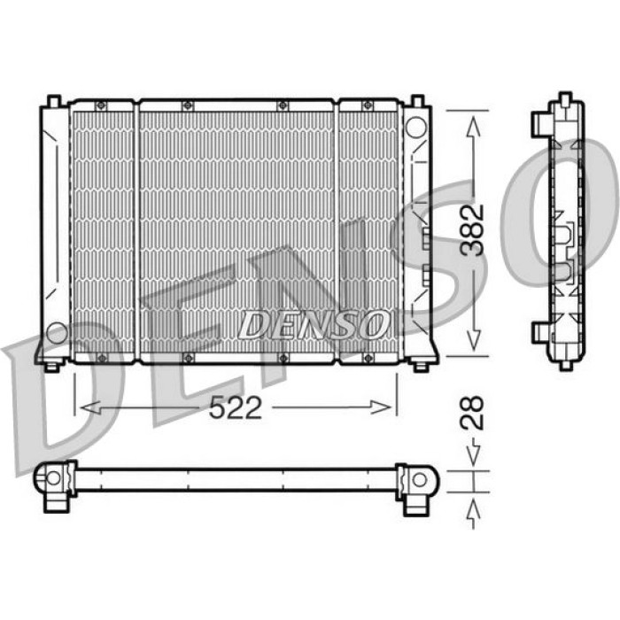 Denso Motorkühler DRM24012