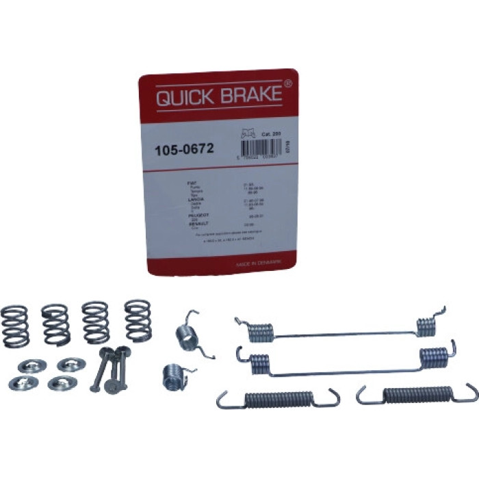 105-0672 Quick Brake Montagesatz für Bremsbacken 105-0672