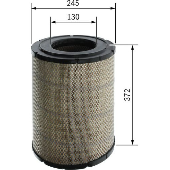 Bosch Luftfilter F 026 400 268 Bosch Luftfilter F 026 400 268