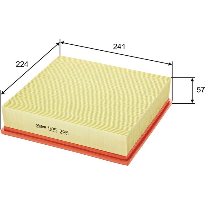 Valeo Luftfilter 585295