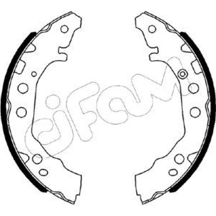 CIFAM Bremsbackensatz 153-526 CIFAM Bremsbackensatz 153-526