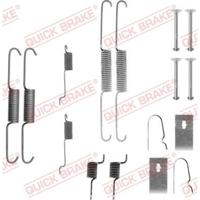 Quick Brake Montagesatz für Bremsbacken 105-0811 Quick Brake Montagesatz für Bremsbacken 105-0811