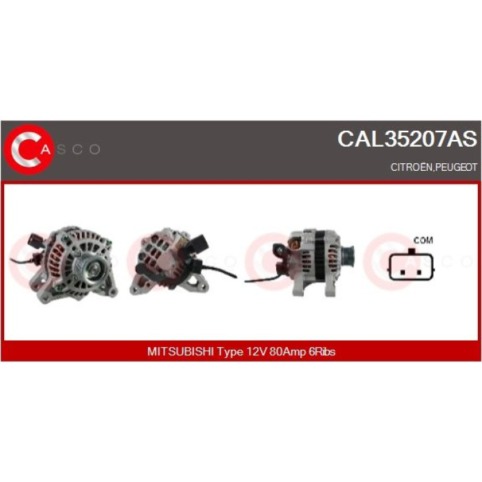 CASCO Generator CAL35207AS CASCO Generator CAL35207AS