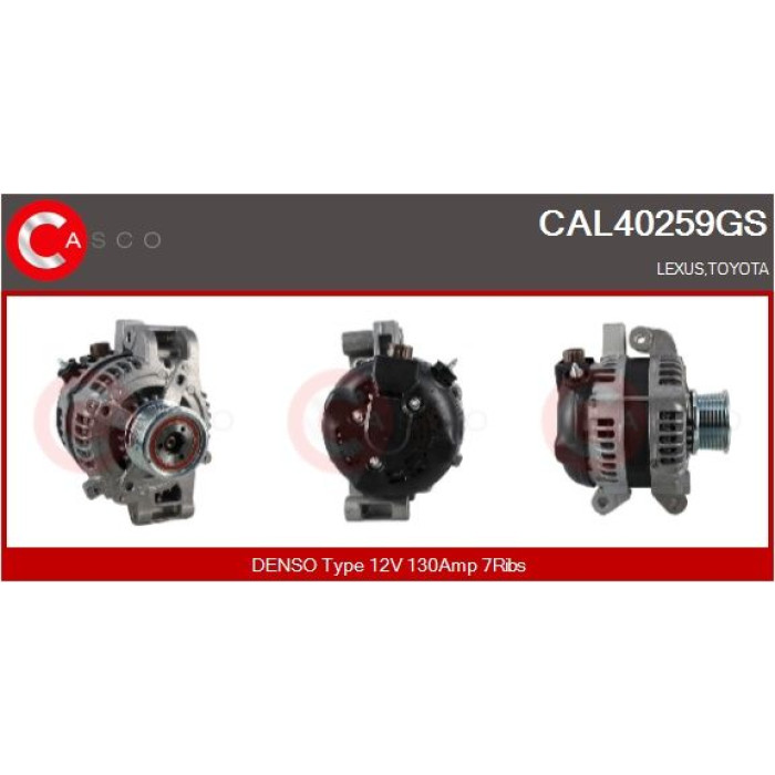 CASCO Generator CAL40259GS CASCO Generator CAL40259GS