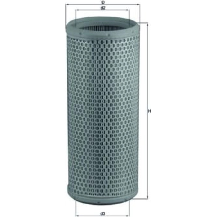 MAHLE Luftfilter LX 147