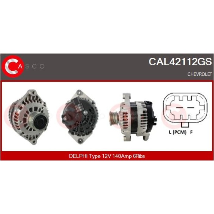 CASCO Generator CAL42112GS CASCO Generator CAL42112GS