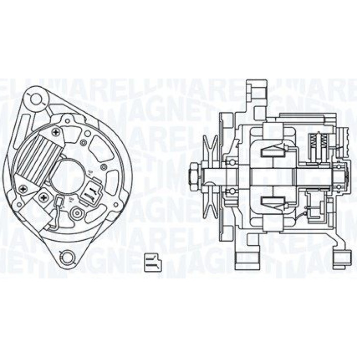 Magneti Marelli Lichtmaschine 063730077010 Magneti Marelli Lichtmaschine 063730077010