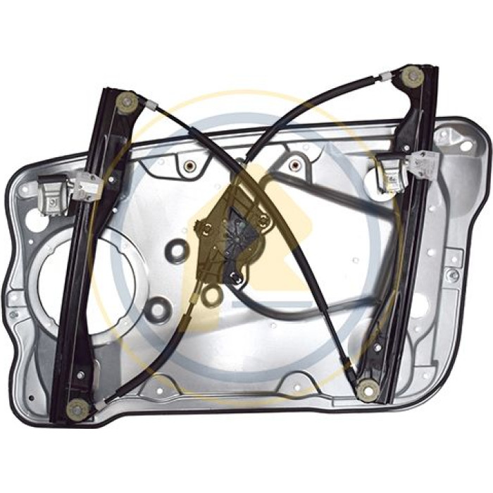 AC Rolcar 01.4144 Fensterheber vorne rechts, elektrisch, ohne Motor, mit Trägerplatte