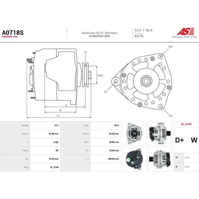 AS-PL Generator A0718S