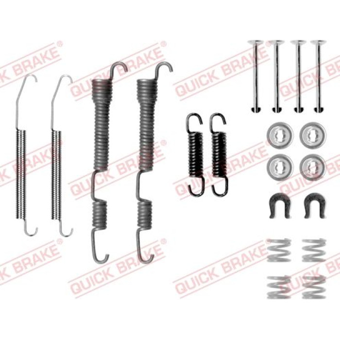 Quick Brake Montagesatz für Bremsbacken 105-0761 Quick Brake Montagesatz für Bremsbacken 105-0761