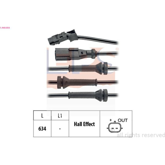 EPS ABS Sensor 1.960.056 EPS ABS Sensor 1.960.056