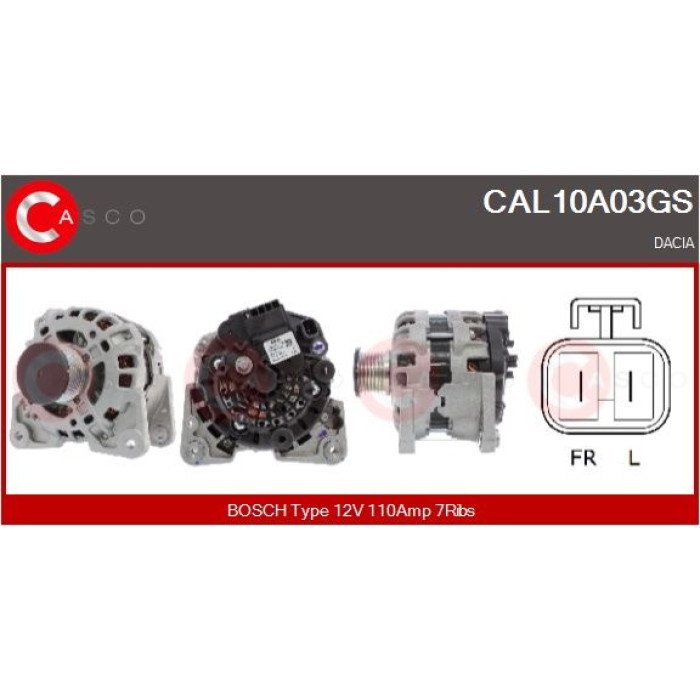 CASCO Generator CAL10A03GS CASCO Generator CAL10A03GS
