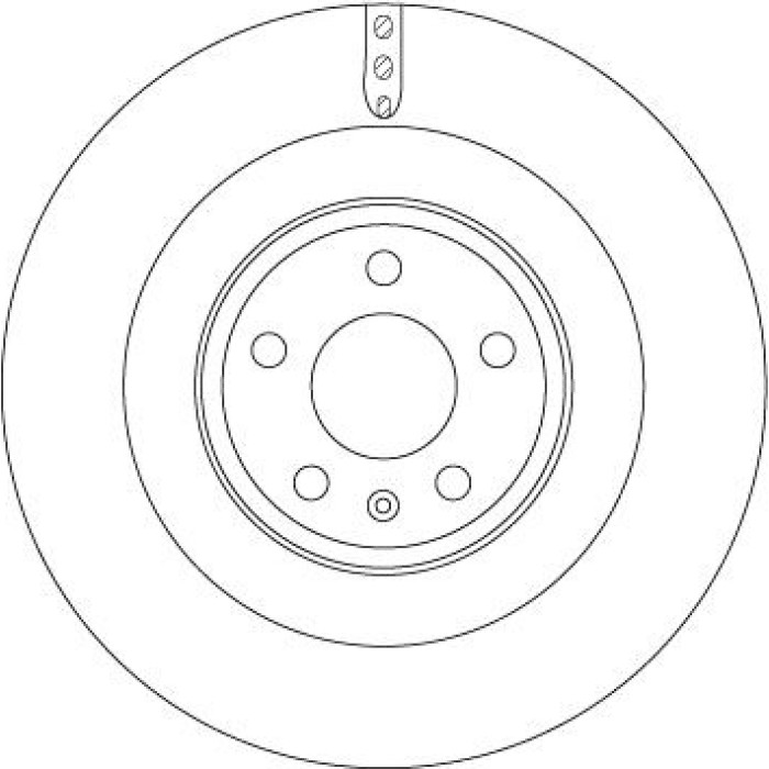 TRW Bremsscheibe DF6343S TRW Bremsscheibe DF6343S