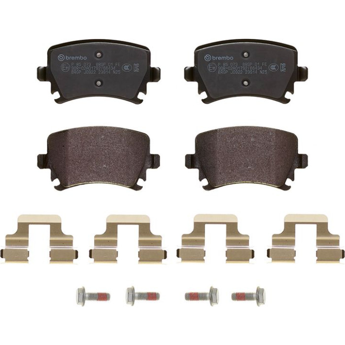 P 85 073 Brembo Prime Bremsbelagsatz Hinterachse – P 85 073 – 106 x 57 x 17 mm – Bremssystem Lucas – OE Nummer 1K0698451 P 85 073 Brembo Prime Bremsbelagsatz Hinterachse – P 85 073 – 106 x 57 x 17 mm – Bremssystem Lucas – OE Nummer 1K0698451