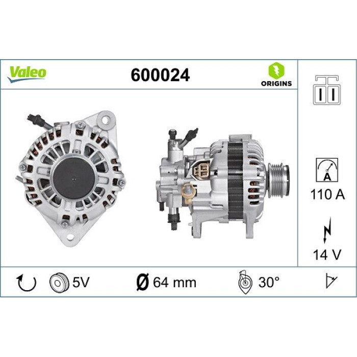 Valeo Lichtmaschine 600024