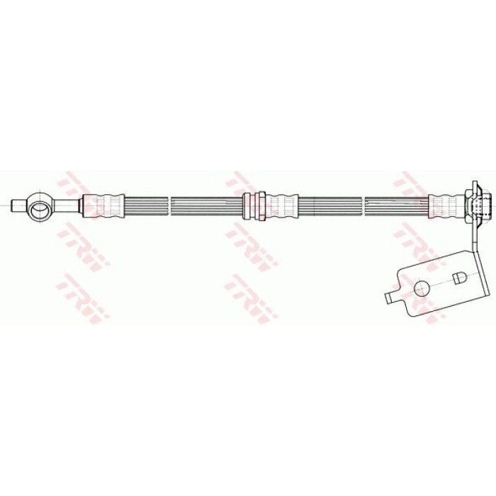 TRW Bremsschlauch PHD626 TRW Bremsschlauch PHD626