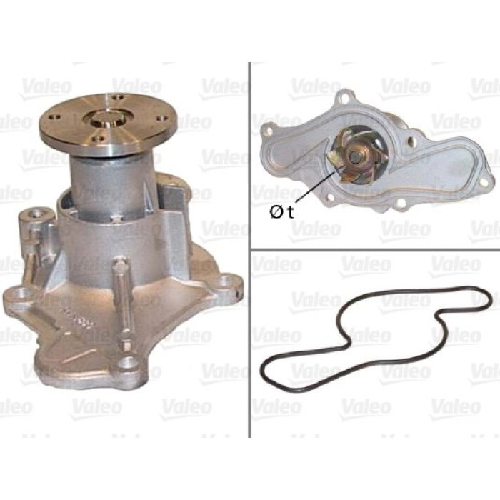 Valeo Wasserpumpe / Kühlmittelpumpe 506544 Valeo Wasserpumpe / Kühlmittelpumpe 506544