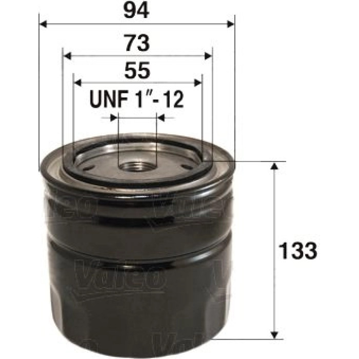 Valeo Ölfilter 586057 Valeo Ölfilter 586057