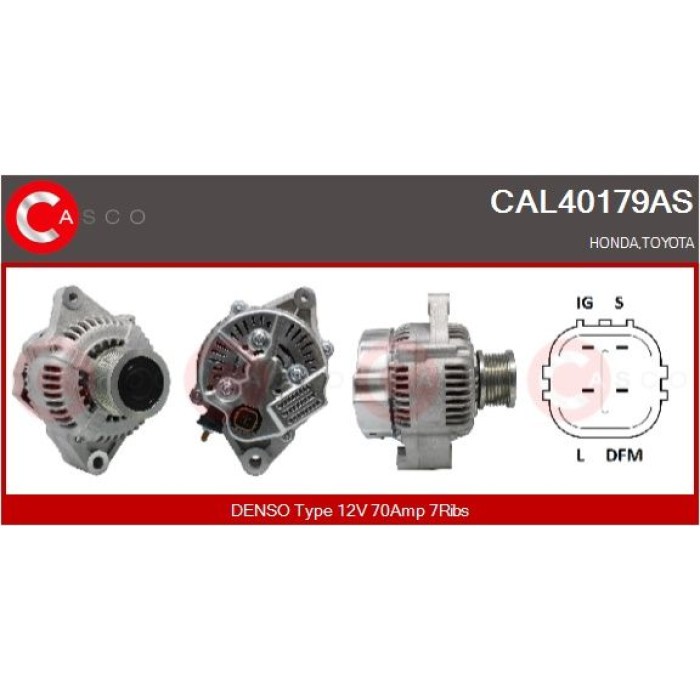 CASCO Generator CAL40179AS CASCO Generator CAL40179AS