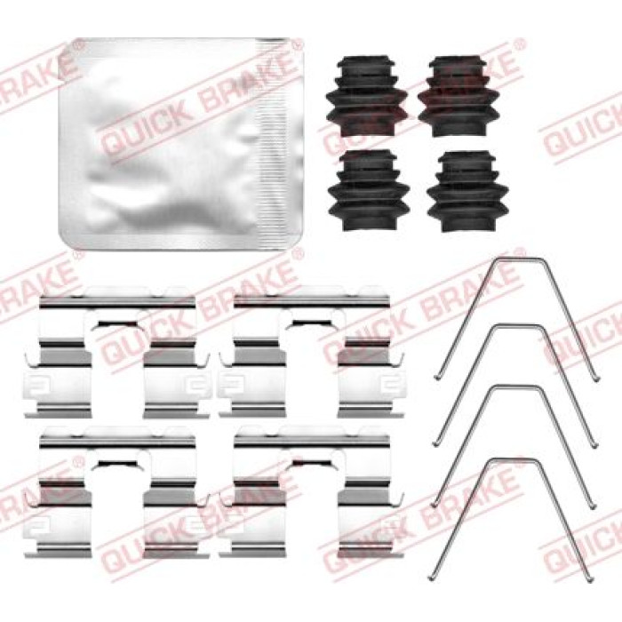 Quick Brake Zusatzsatz für Scheibenbremsbeläge 109-0137 Quick Brake Zusatzsatz für Scheibenbremsbeläge 109-0137
