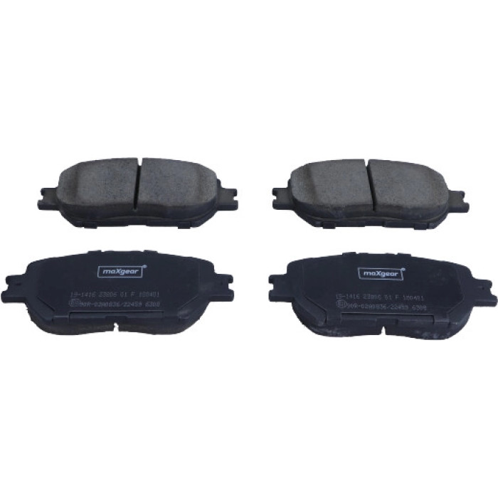 MAXGEAR Bremsbelagsatz 19-1416 Toyota Camry MAXGEAR Bremsbelagsatz 19-1416 Toyota Camry