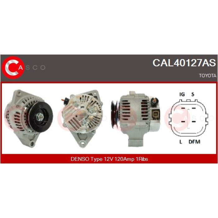 CASCO Generator CAL40127AS CASCO Generator CAL40127AS