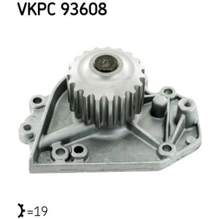 SKF Wasserpumpe / Kühlmittelpumpe VKPC 93608 SKF Wasserpumpe / Kühlmittelpumpe VKPC 93608