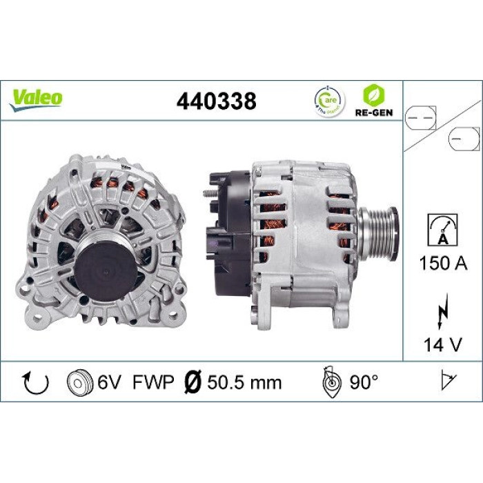 Valeo Lichtmaschine 440338