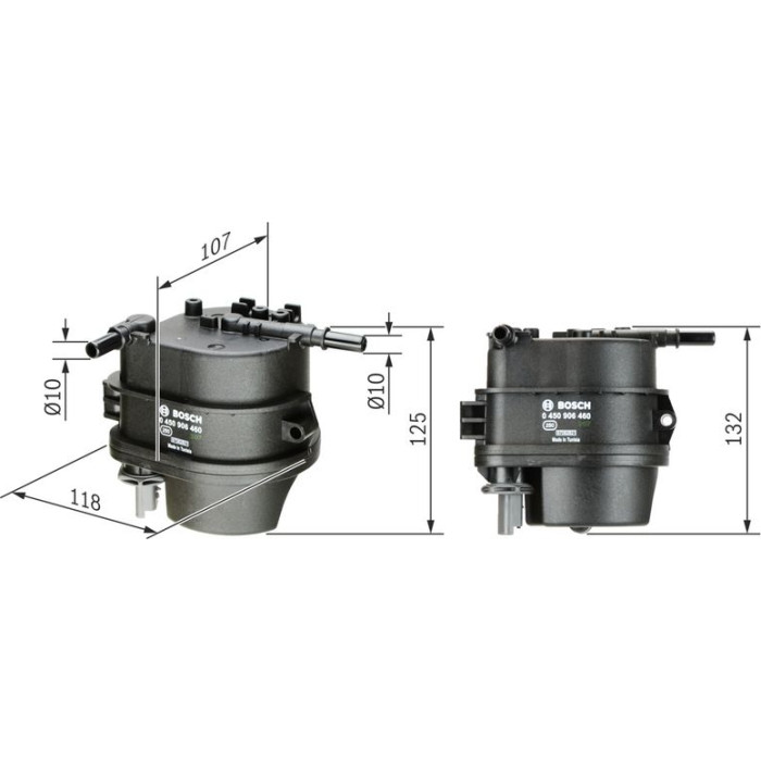0 450 906 460 Bosch Kraftstofffilter 0 450 906 460 0 450 906 460 Bosch Kraftstofffilter 0 450 906 460